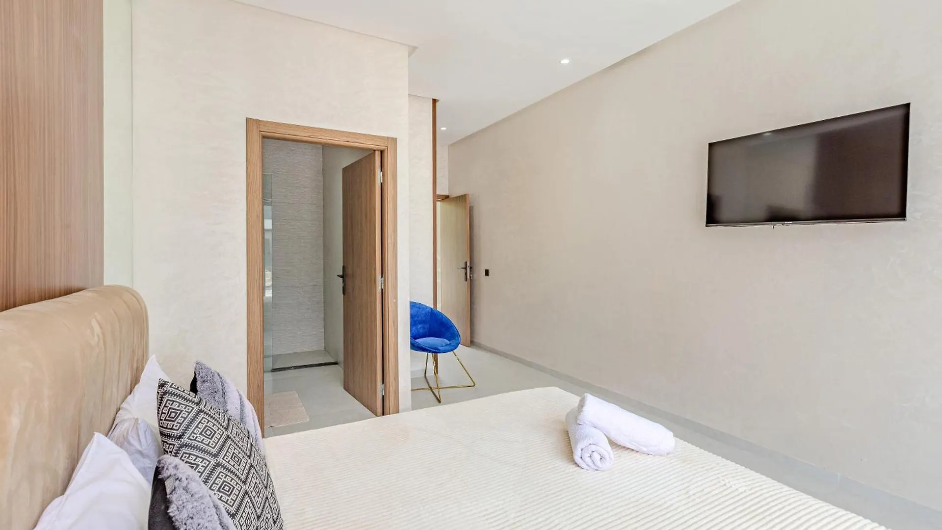 Charmante Villa Aya! Elegante & Calme Avec Piscine 마라케시