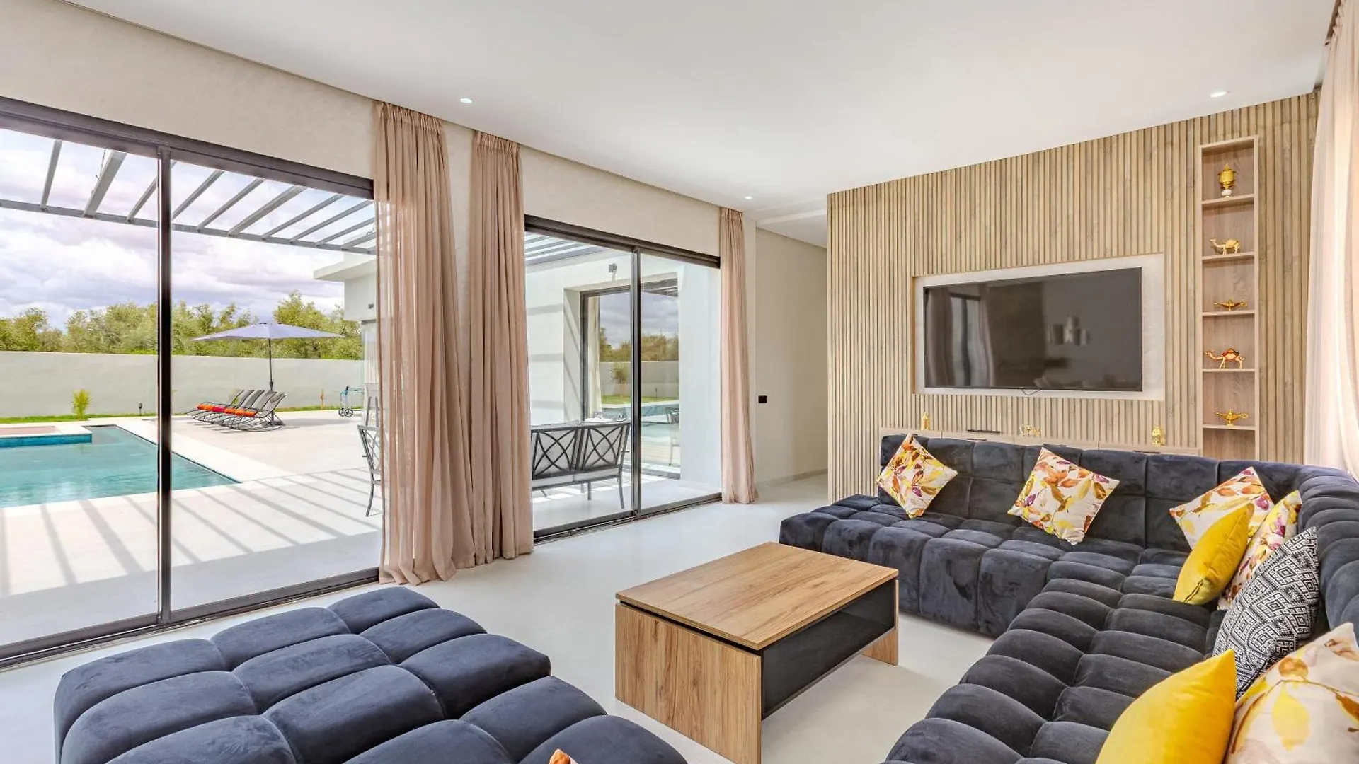 Charmante Villa Aya! Elegante & Calme Avec Piscine Marrakesz 0*,