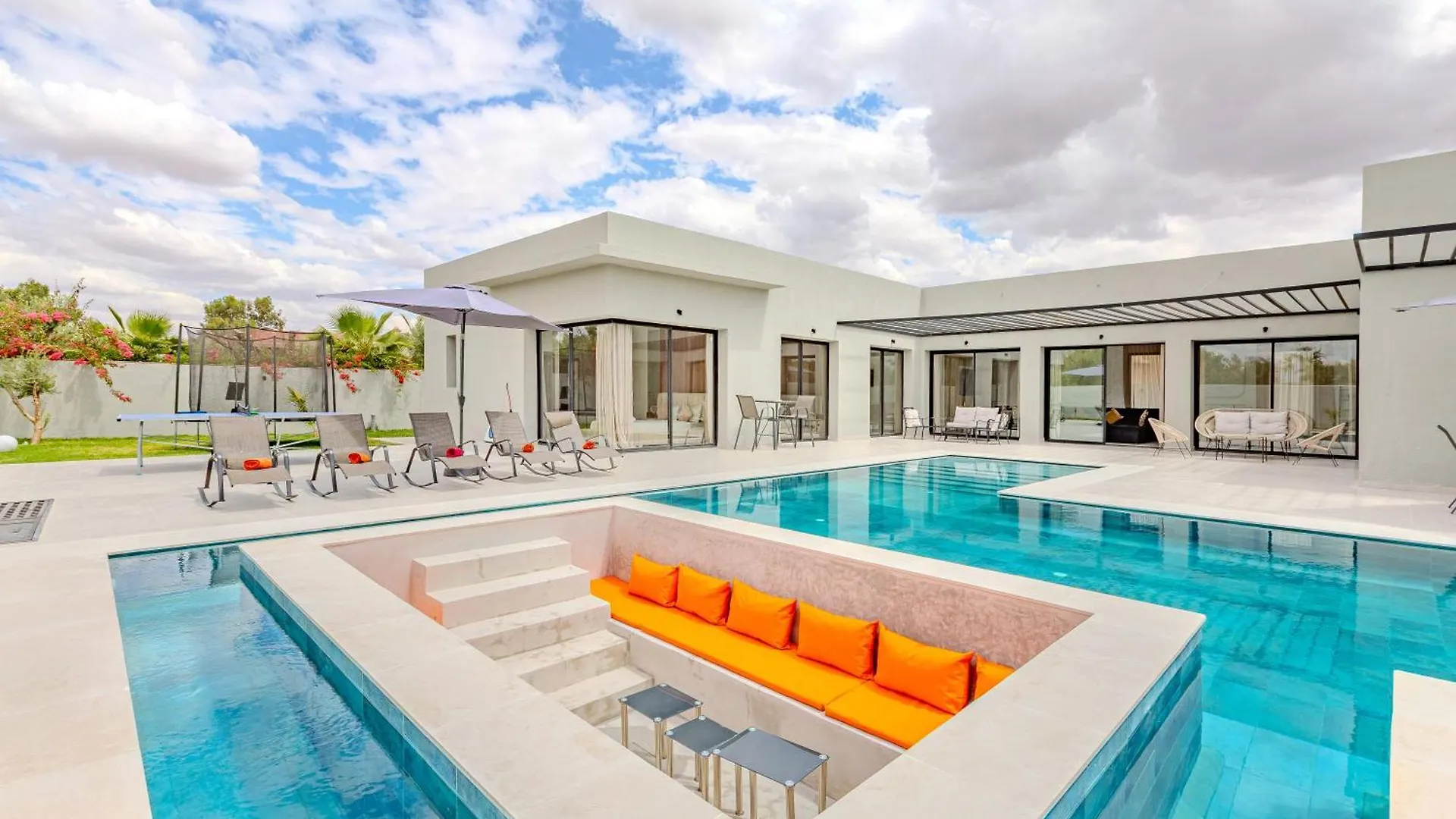 Charmante Villa Aya! Elegante & Calme Avec Piscine Marrakesz